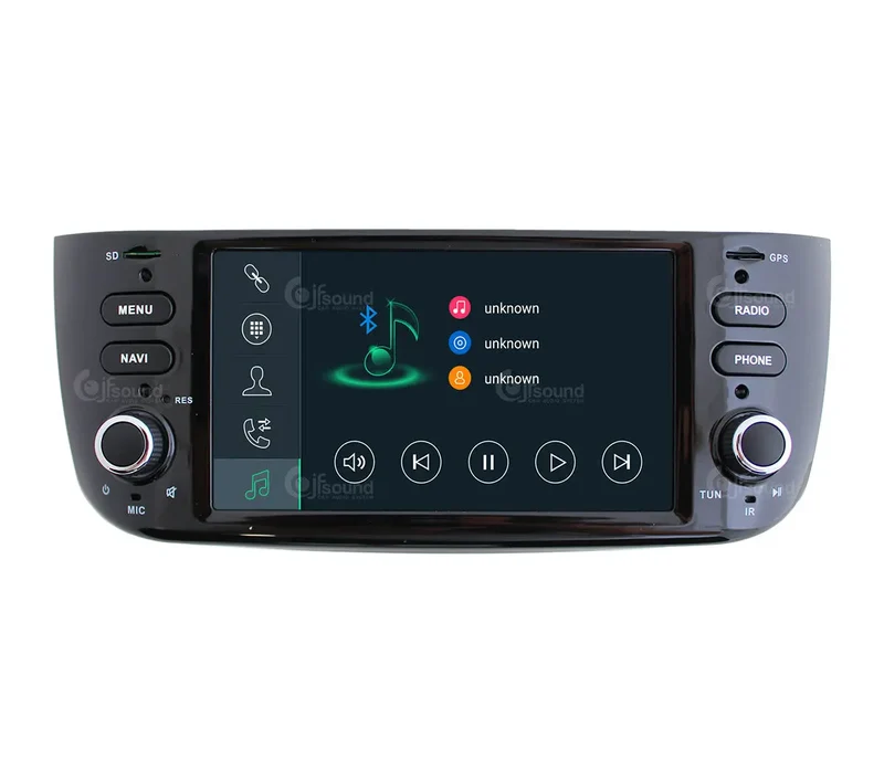 JF SOUND JF-132FL-X9C-PRO – Autoradio Android 4G avec DSP et caméra pour Fiat Punto Evo (2009 à 2018) – Écran 6,2”