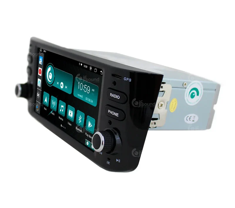 JF SOUND JF-132FL-X9C-PRO – Autoradio Android 4G avec DSP et caméra pour Fiat Punto Evo (2009 à 2018) – Écran 6,2”