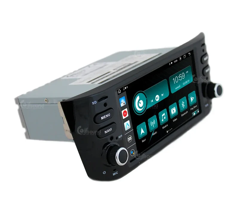 JF SOUND JF-132FL-X9C-PRO – Autoradio Android 4G avec DSP et caméra pour Fiat Punto Evo (2009 à 2018) – Écran 6,2”