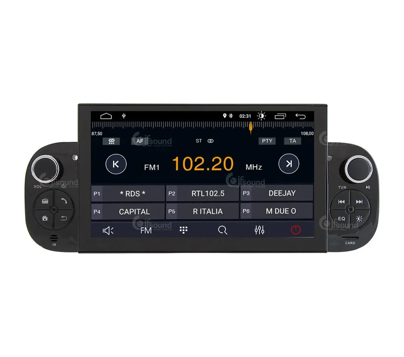 JF SOUND JF-032FP-X7C-PRO – Autoradio Android avec DSP pour Fiat Panda (2015 à 2021)