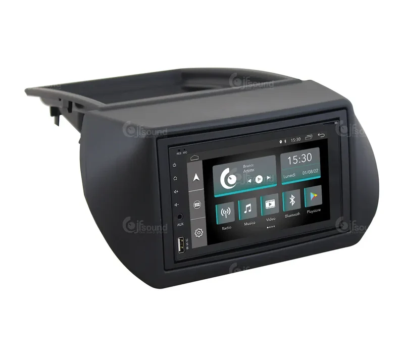 JF SOUND JF-227-X7C-FF-PRO – Autoradio Android avec DSP pour Fiat Fiorino, Qubo & Peugeot Bipper (depuis 2007)