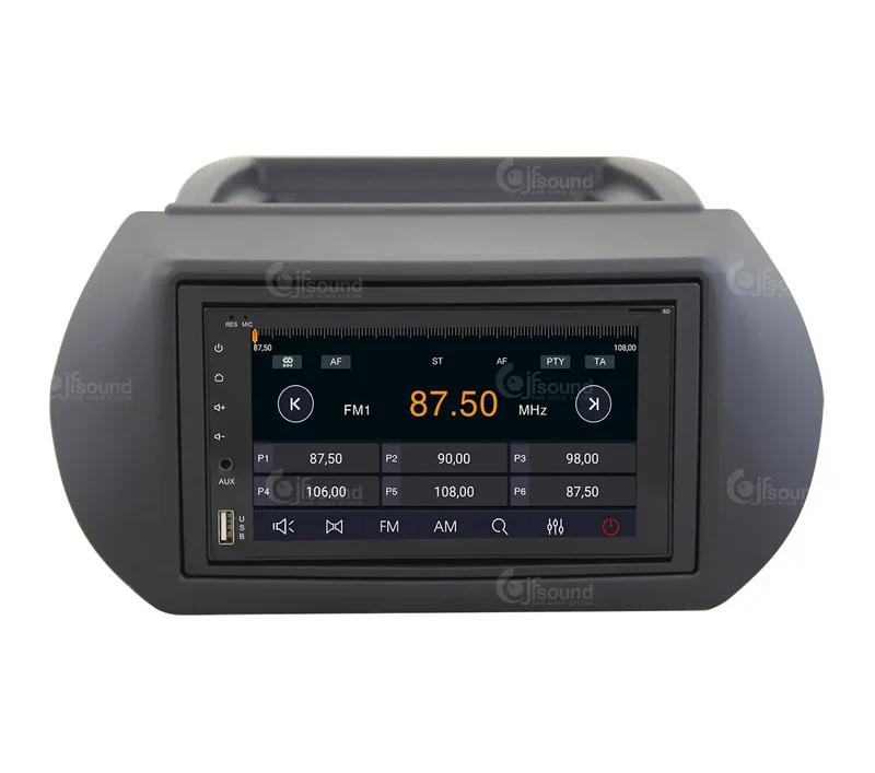 JF SOUND JF-227-X9C-FF-PRO – Autoradio Android 4G avec DSP pour Fiat Fiorino, Qubo & Peugeot Bipper (depuis 2007)