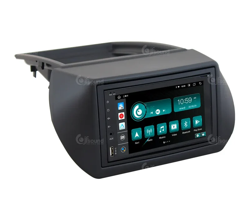 JF SOUND JF-227-X9C-FF-PRO – Autoradio Android 4G avec DSP pour Fiat Fiorino, Qubo & Peugeot Bipper (depuis 2007)