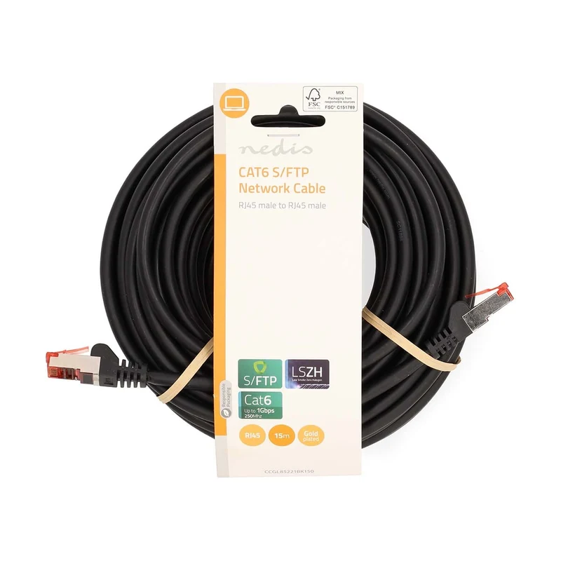 CAT6 Netwerkkabel RJ45 Male - RJ45 Male - S/FTP