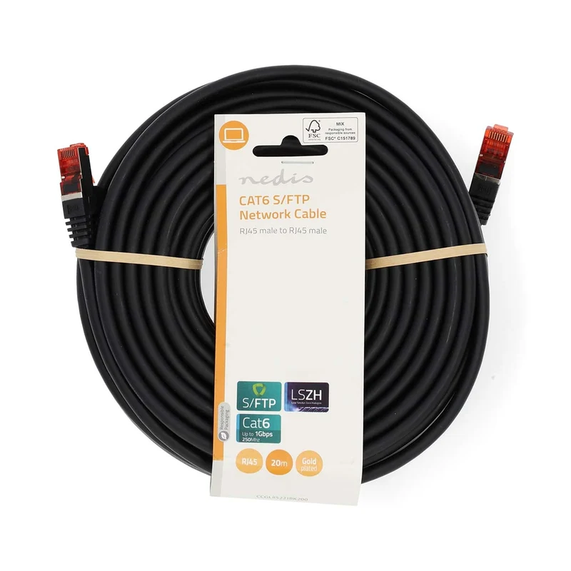 CAT6 Netwerkkabel RJ45 Male - RJ45 Male - S/FTP