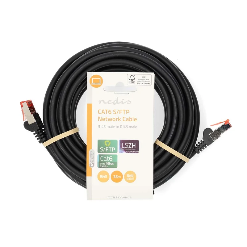 CAT6 Netwerkkabel RJ45 Male - RJ45 Male - S/FTP