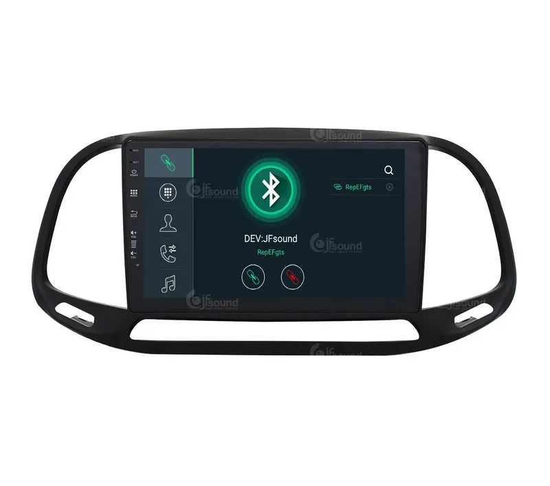 JF SOUND JF-039FD-X9C-PRO – Autoradio Android 10" avec 4G, DSP et navigation pour Fiat Doblò (2015–2022)
