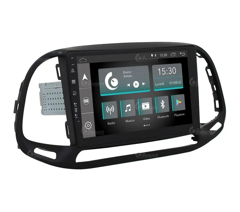 JF SOUND JF-039FD-X7C-PRO – Autoradio Android 9" avec navigation et DSP pour Fiat Doblò (2015–2022)