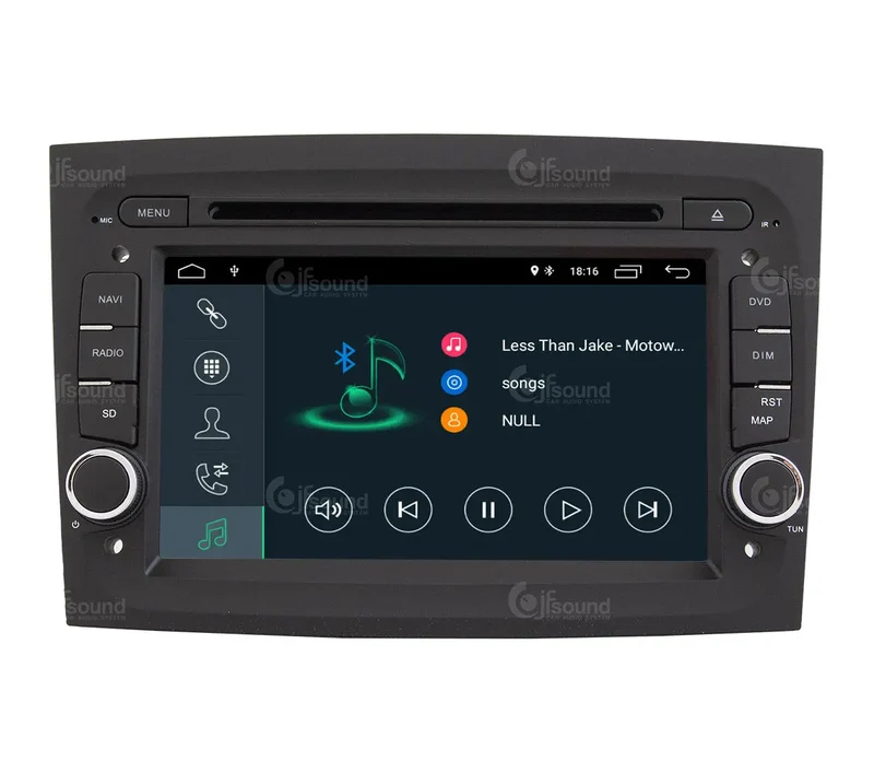 JF SOUND JF-037FD-X7C-PRO – Autoradio Android 7" avec navigation pour Fiat Doblò (2015–2022)