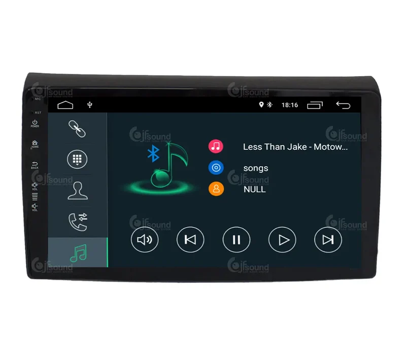 JF SOUND JF-039FB-X7C-PRO – Autoradio Android 7" avec navigation pour Fiat Bravo (2007–2014)
