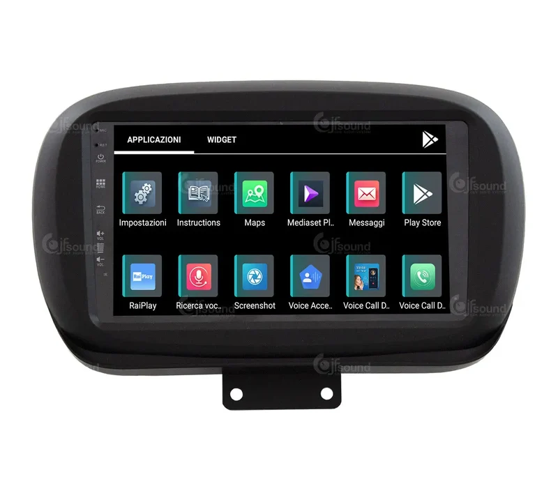 JF SOUND JF-031FX-X9C-PRO – Autoradio Android 7" avec navigation pour Fiat 500X (2014 et +)