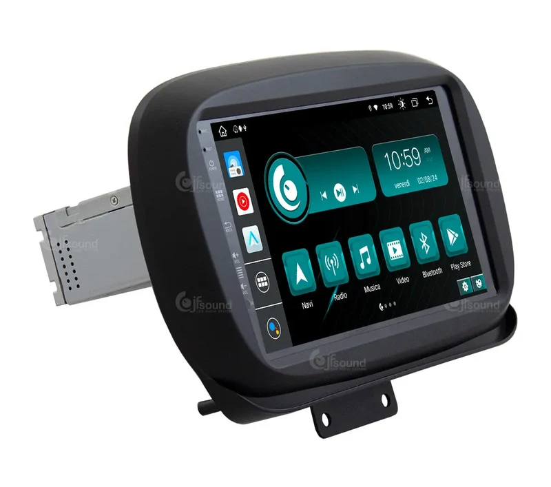JF SOUND JF-031FX-X9C-PRO – Autoradio Android 7" avec navigation pour Fiat 500X (2014 et +)