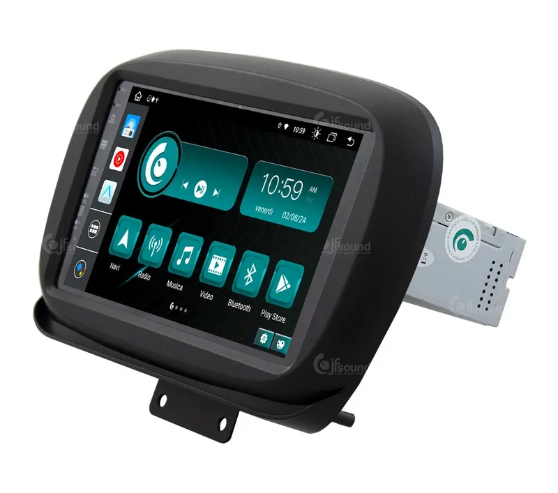 JF SOUND JF-031FX-X9C-PRO – Autoradio Android 7" avec navigation pour Fiat 500X (2014 et +)