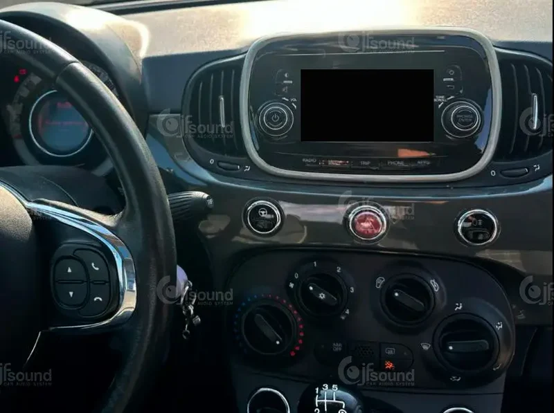 JF SOUND JF-137F5-X9C-PRO – Autoradio Android 10" avec navigation pour Fiat 500 (2015 et +)