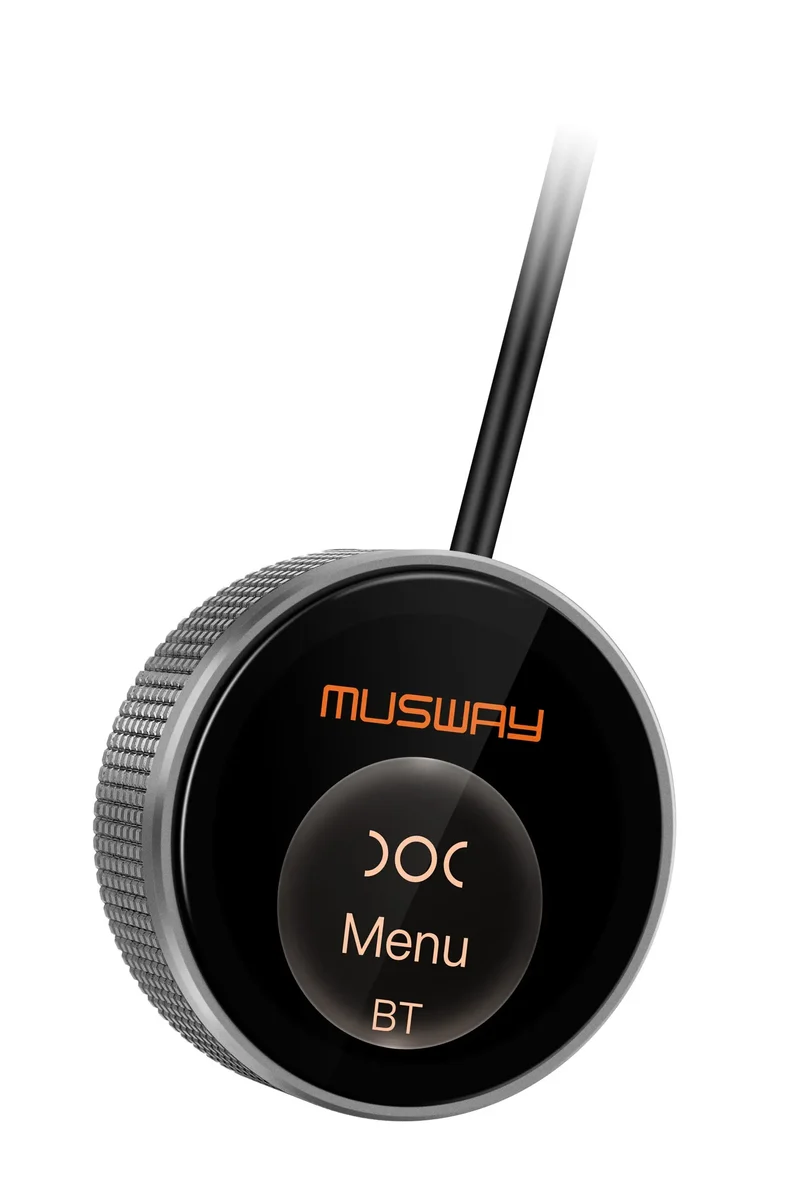 MUSWAY myCON – Télécommande digitale avec écran AMOLED pour DSP Musway