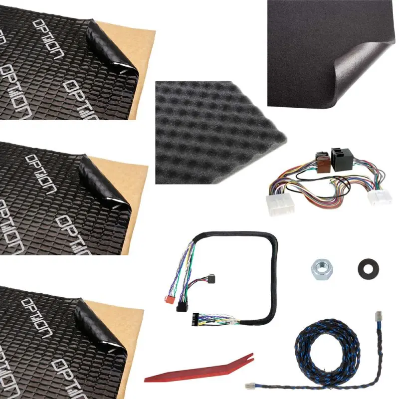 OPTION SET-292 – Système audio V2 DSP avec subwoofer roue de secours et kit haut-parleurs avant pour Dacia Duster 3