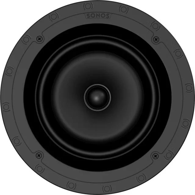 8” Rond HP Plafond Par SONANCE(Paire), Sonos INCL8WW1 - Blanc
