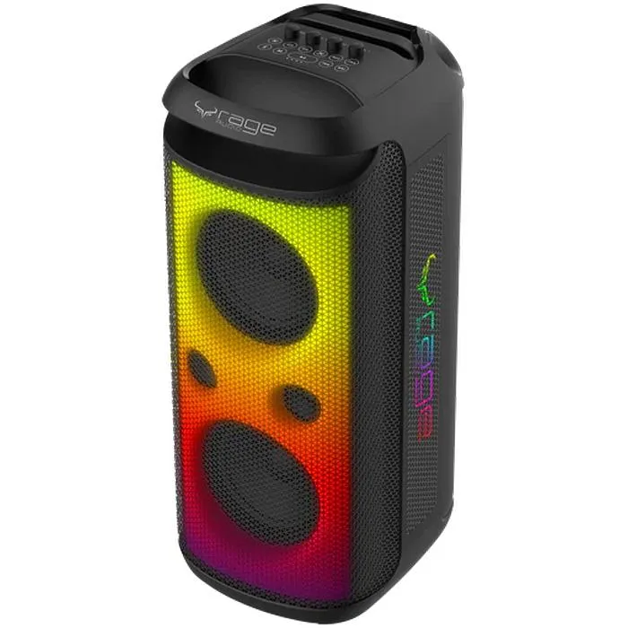 Haut-parleur sans fil Batterie 8 HRS PB 120W Bluetooth Micro inclus. RAGE BTSMD65