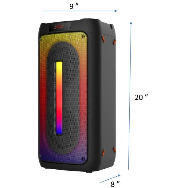 Haut-parleur sans fil Batterie 9.5 HRS PB Bluetooth Micro inclus. RAGE BTS3668