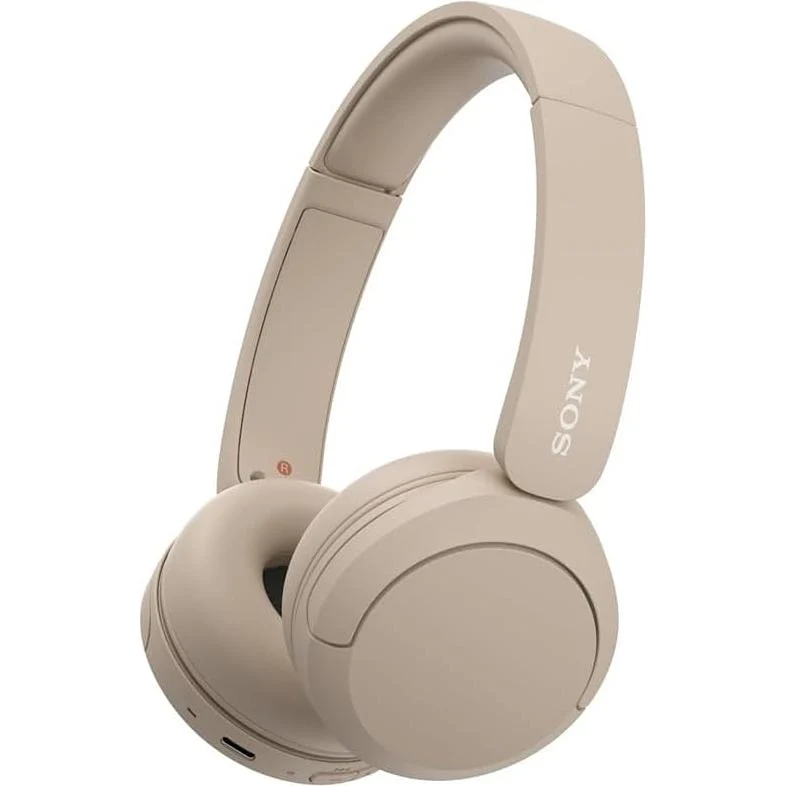 Casque d'écoute sans fil Bluetooth, Sony WHCH520 - Cappuccino