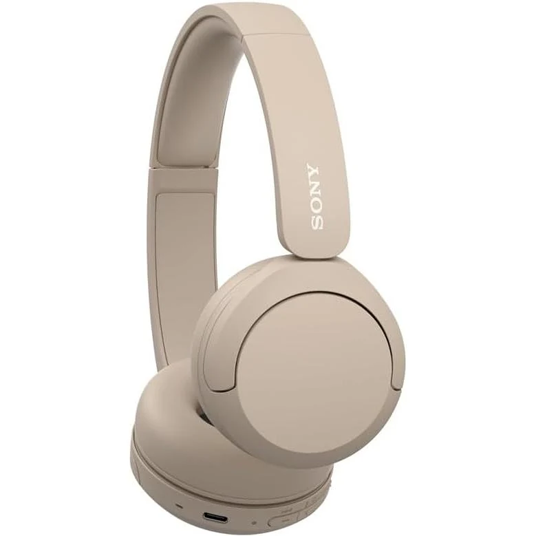 Casque d'écoute sans fil Bluetooth, Sony WHCH520 - Cappuccino