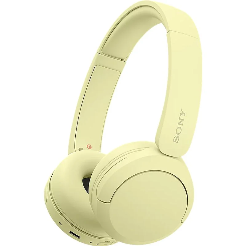 Casque d'écoute sans fil Bluetooth, Sony WHCH520 - Jaune