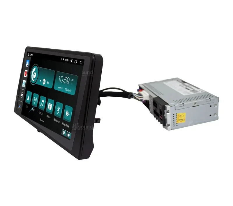 JF SOUND JF-231CB-X9C-PRO – Autoradio Android 4G avec CarPlay pour utilitaires Fiat Doblo Berlingo Partner