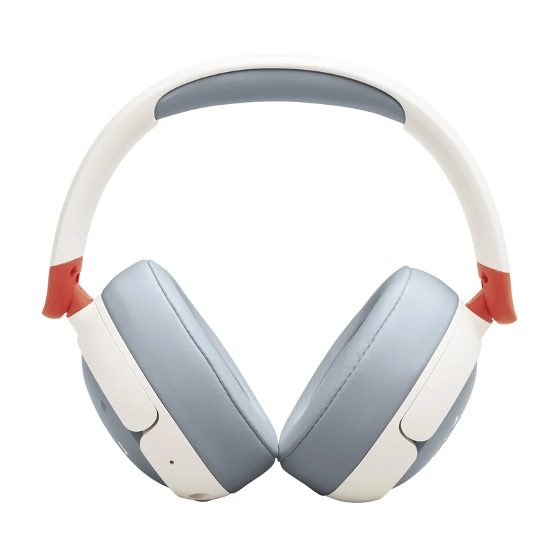 Casque d'écoute supra-auriculaire Bluetooth pour enfants, JBL JR470 NC - Blanc
