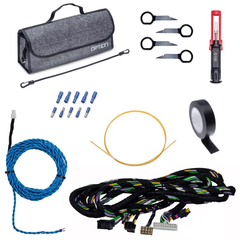 OPTION SET-176 – DSP Soundsystem + Subwoofer pour Skoda Octavia III | V2 | Plug & Play