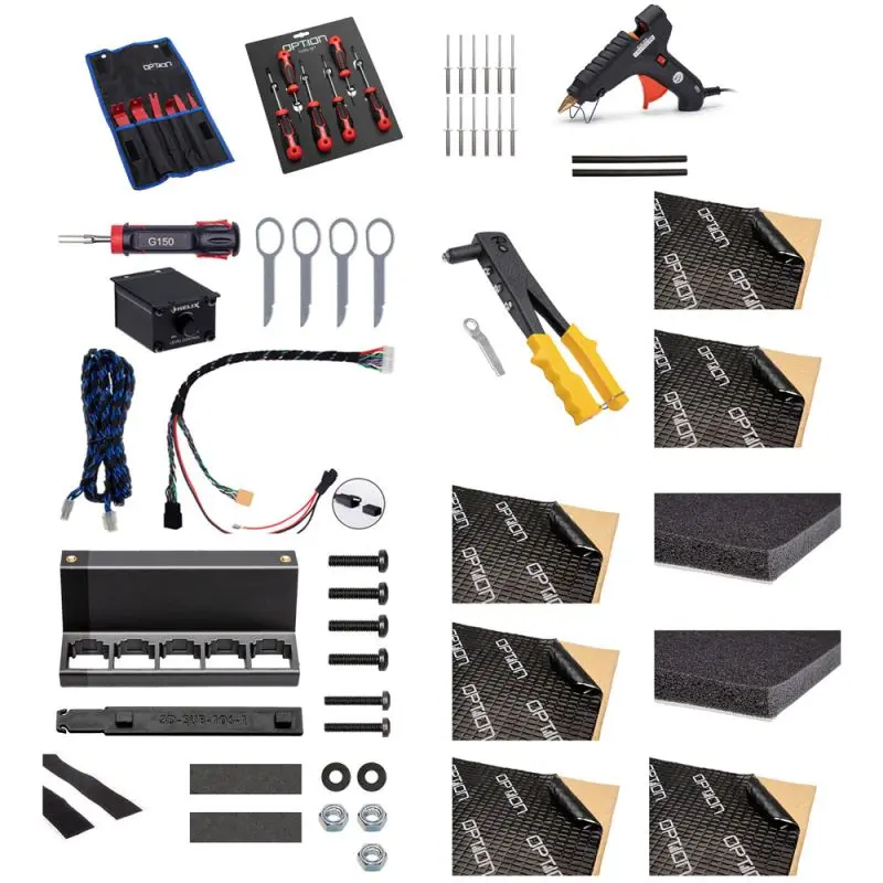 OPTION SET-173 – Kit Audio DSP + Haut-Parleurs + Subwoofer ROCK-3 pour VW T6.1 | Plug & Play