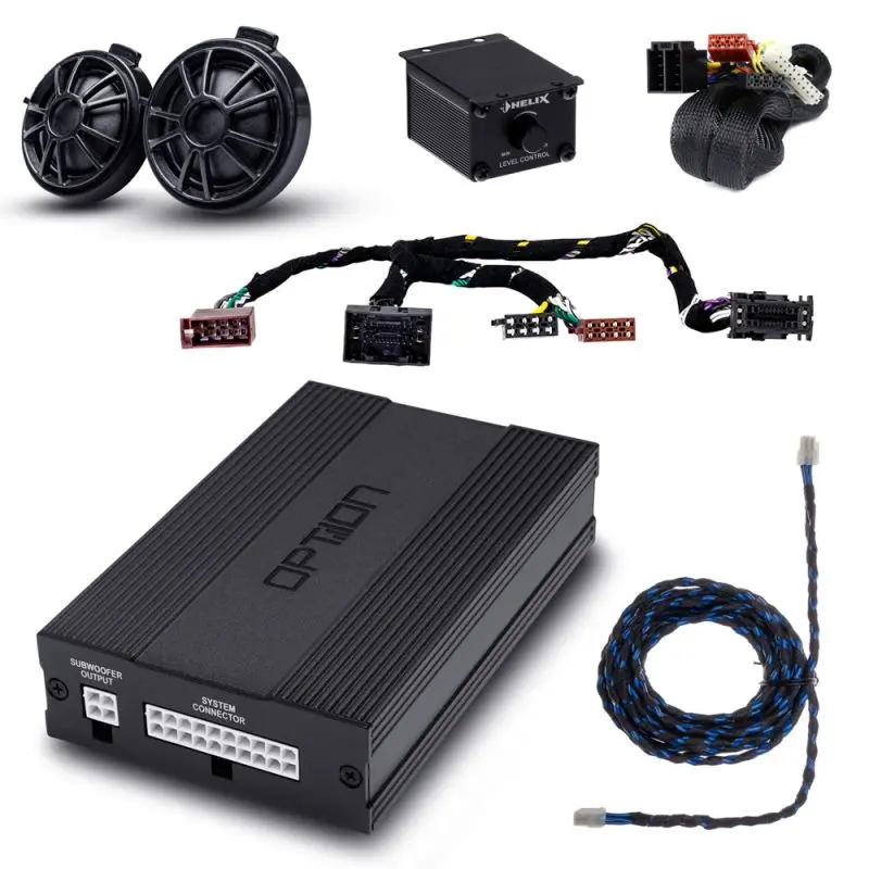OPTION SET-162 – Système audio DSP avec tweeters avant pour Mercedes A-Class W177 (version standard)