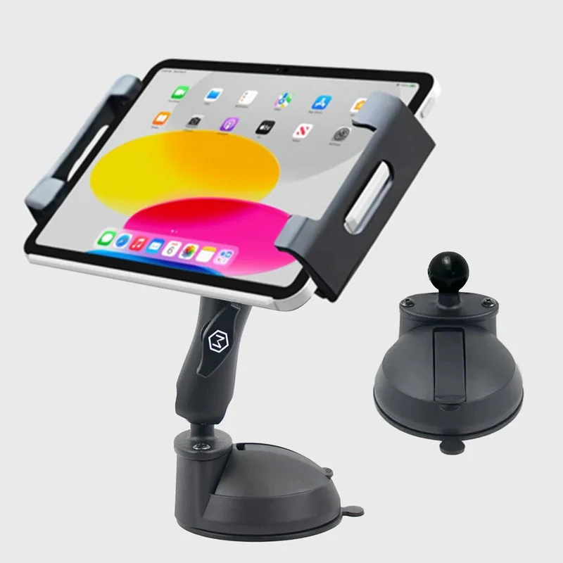 Support à ventouse unique pour tablette, iPad, téléphone