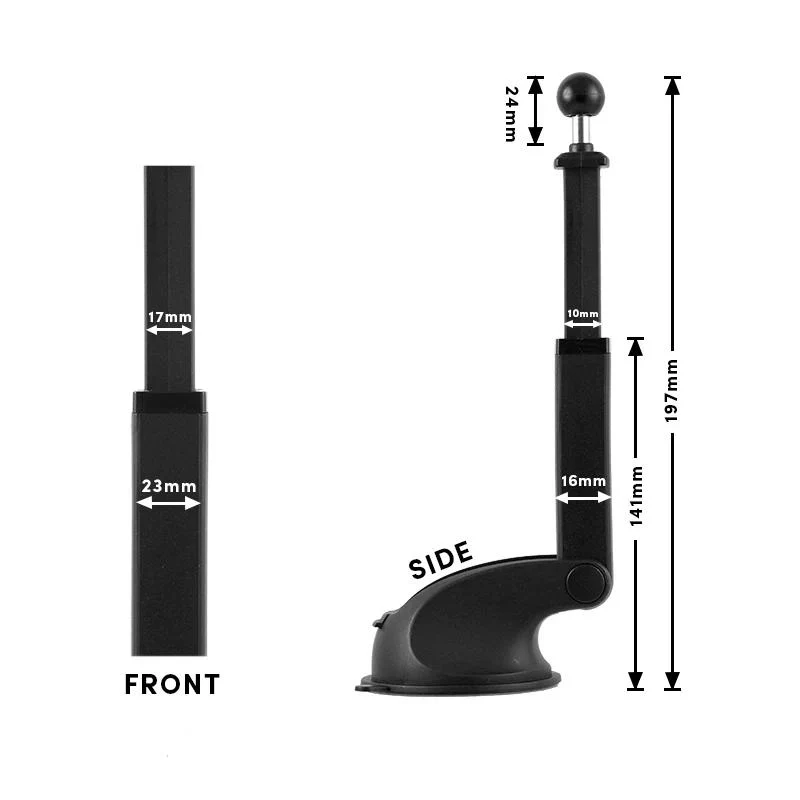 Simpl Cradle 2.0 - Support 360° pour tableau de bord et pare-brise
