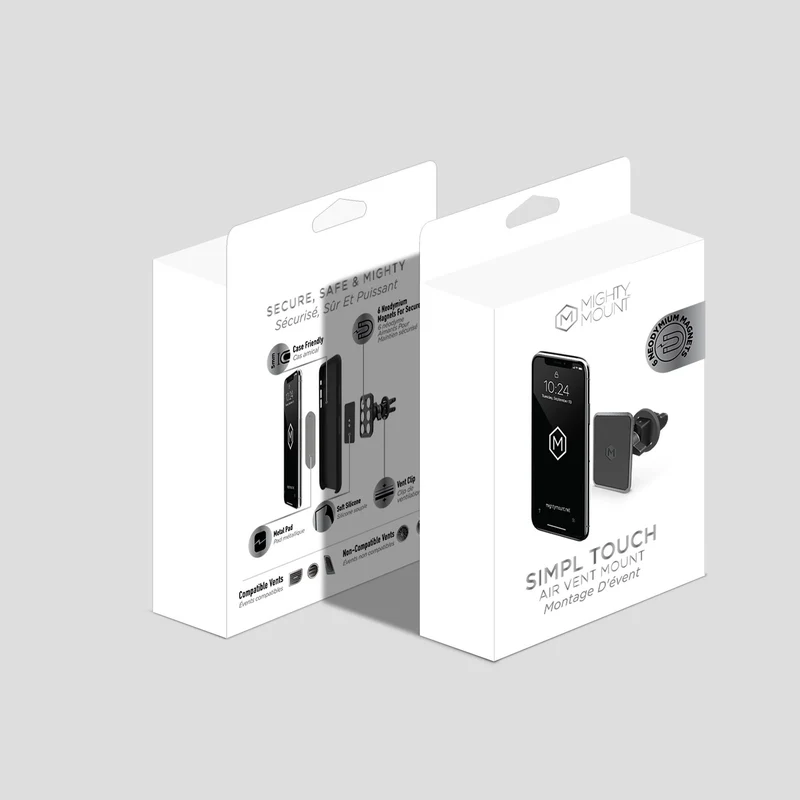 Simpl Touch - Support magnétique pour bouche d'aération