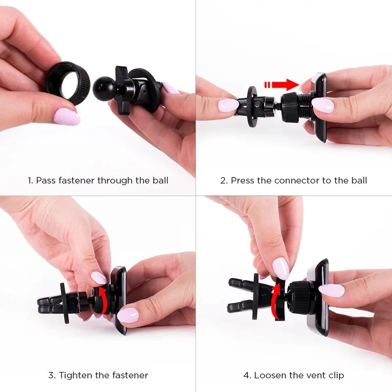 Simpl Touch - Support magnétique pour bouche d'aération