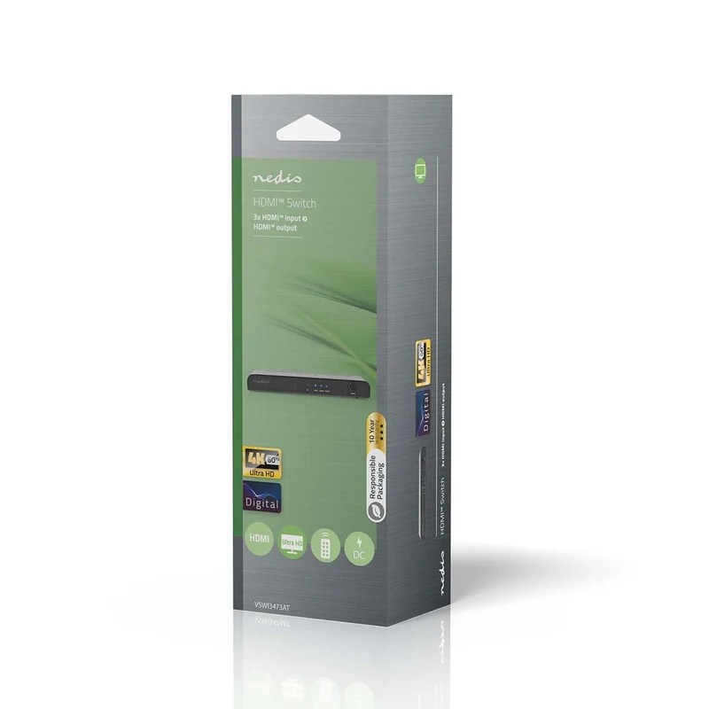 HDMI™-Switch 3x HDMI™ Input - 1x HDMI™ Output - 4K@60Hz