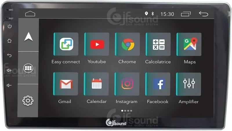 JF SOUND JF-039AM-X7C-PRO – Autoradio Android 9" HD pour Alfa Romeo Mito