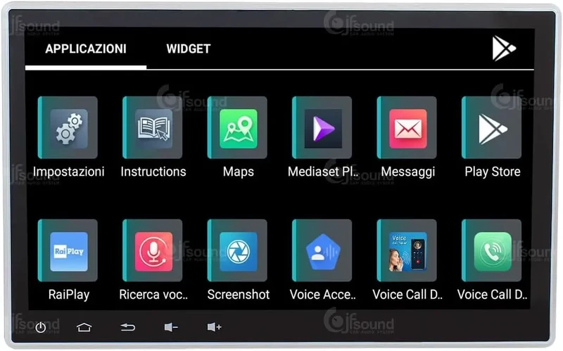 JF SOUND JF-011-X9C-RM-PRO – Autoradio Android 10" HD pour Renault Master