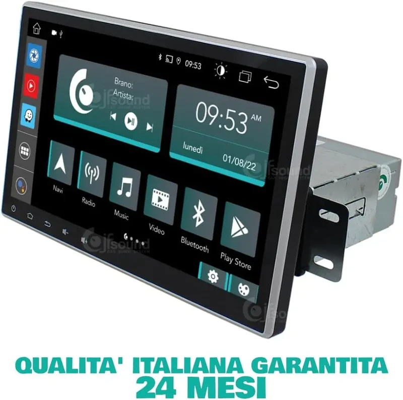 JF SOUND JF-011-X9C-RM-PRO – Autoradio Android 10" HD pour Renault Master