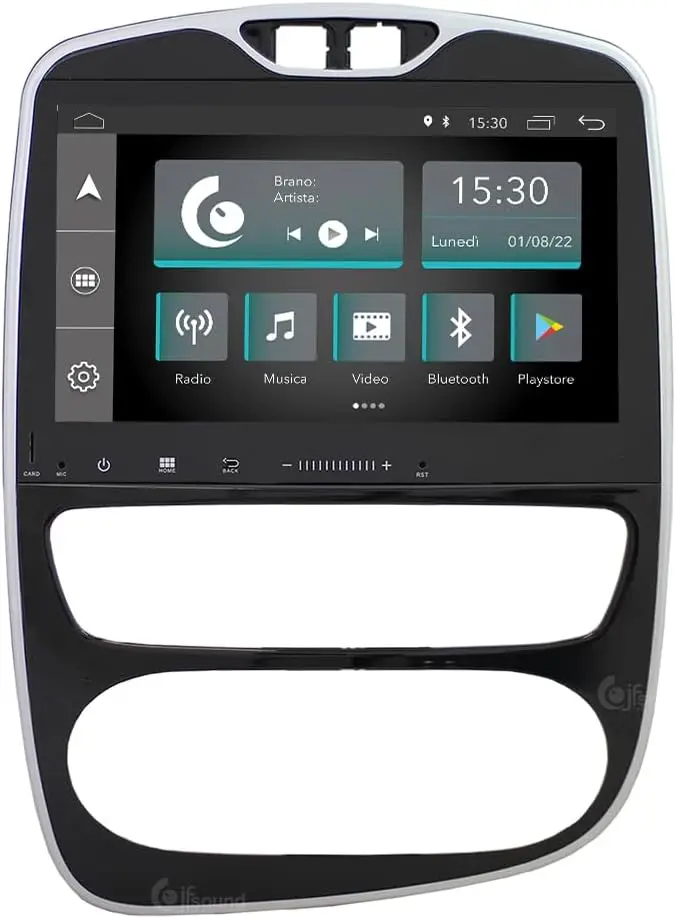 JF SOUND JF-131RC-X7C-PRO – Autoradio Android 10" HD pour Renault Clio 4 (2015–2021)