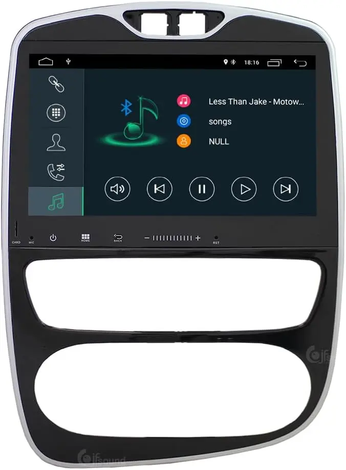 JF SOUND JF-131RC-X7C-PRO – Autoradio Android 10" HD pour Renault Clio 4 (2015–2021)
