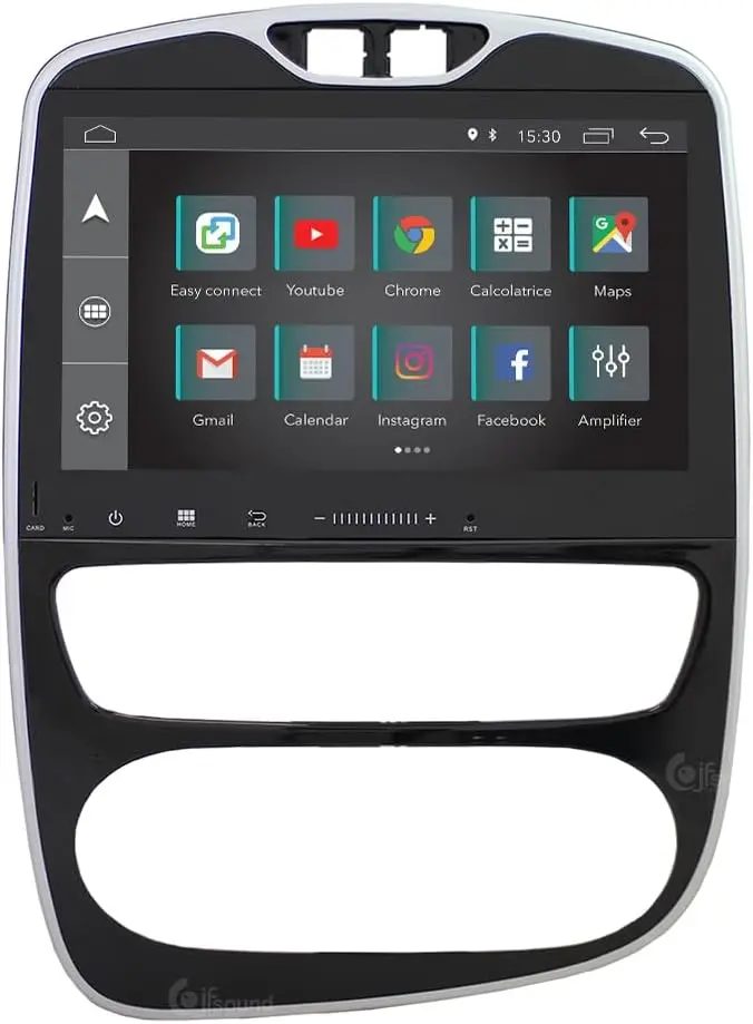 JF SOUND JF-131RC-X7C-PRO – Autoradio Android 10" HD pour Renault Clio 4 (2015–2021)