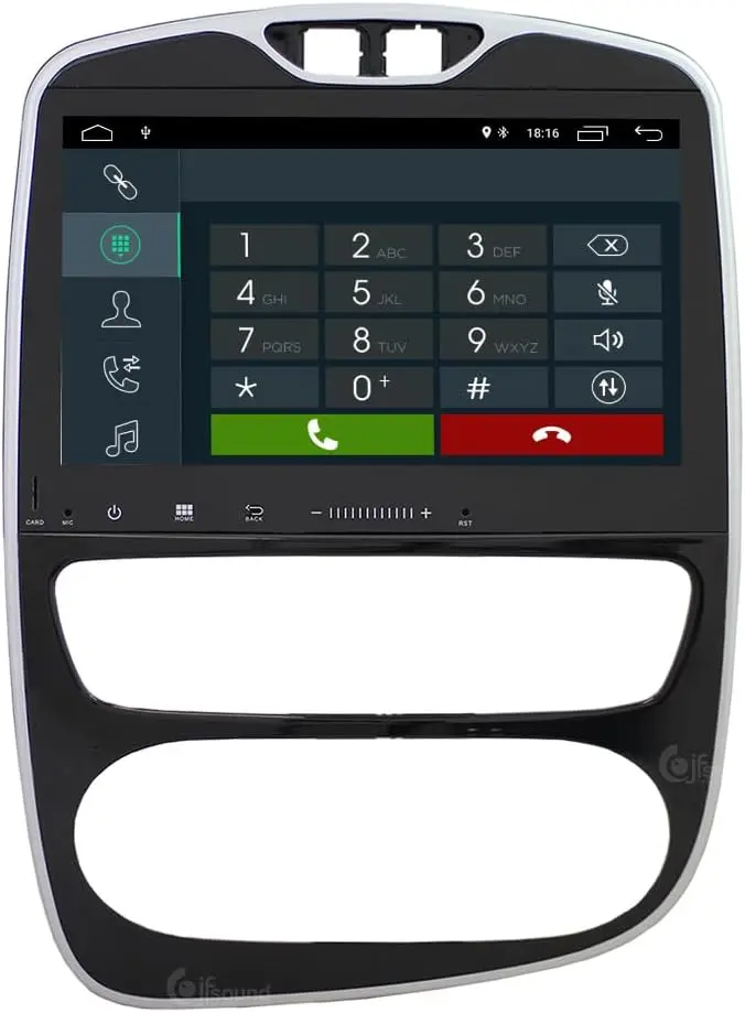 JF SOUND JF-131RC-X7C-PRO – Autoradio Android 10" HD pour Renault Clio 4 (2015–2021)