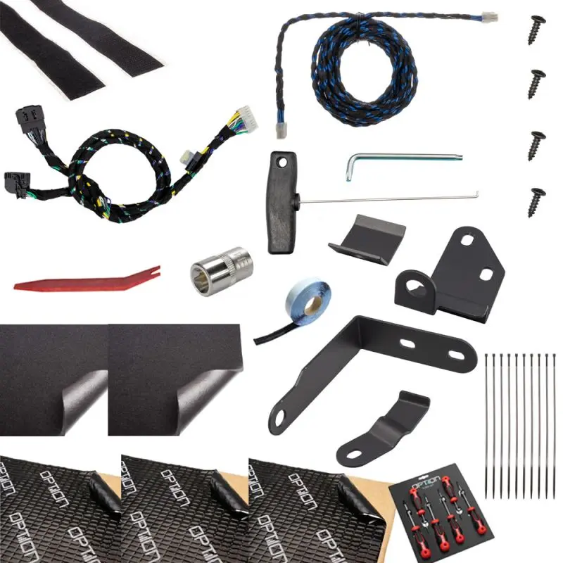 OPTION SET-279 – Système Audio Mercedes V-Klasse W447 V3 | DSP + Subwoofer sous siège + Front & Arrière
