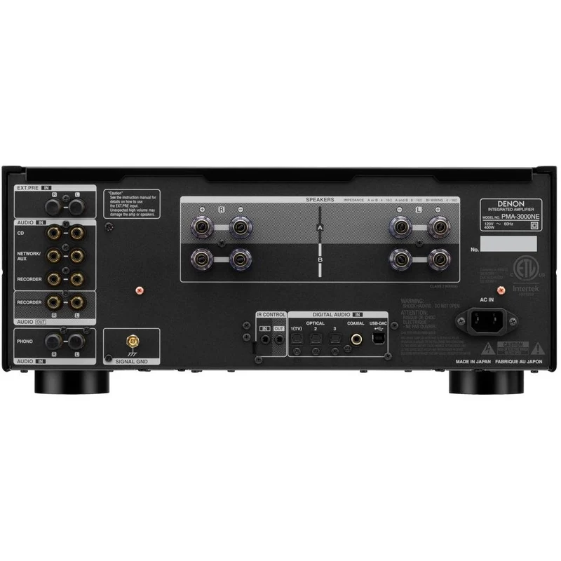 Amplificateur intégré avec mode DAC, Denon PMA-3000NE - Noir