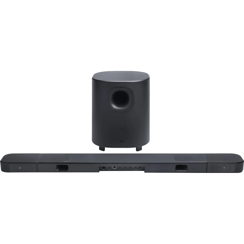 Barre de son 7.1.4 canaux Atmos Hp Arriere détachable, JBL BAR1000M2-BK