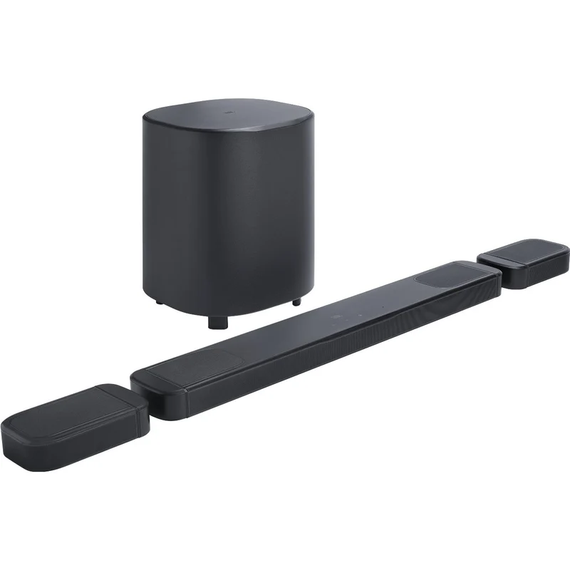 Barre de son 7.1.4 canaux Atmos Hp Arriere détachable, JBL BAR1000M2-BK