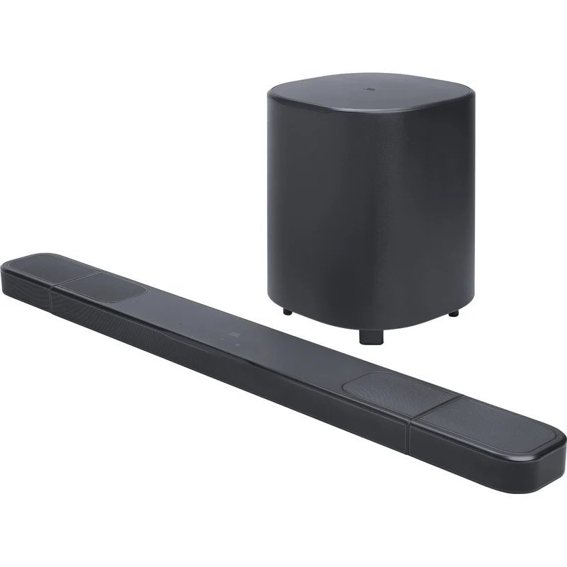 Barre de son 7.1.4 canaux Atmos Hp Arriere détachable, JBL BAR1000M2-BK