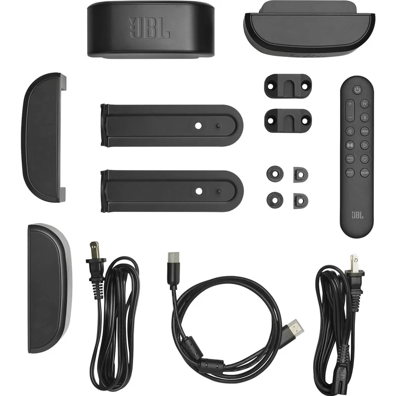 Barre de son 7.1.4 canaux Atmos Hp Arriere détachable, JBL BAR1000M2-BK