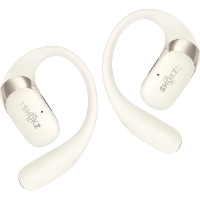 Casque Sport BT à conduction osseuse sans fil OpenFit 2, Shokz T920 - Beige